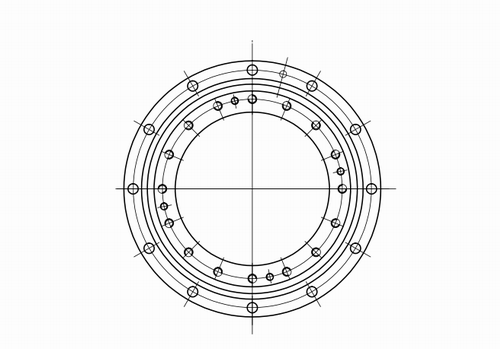 諧波減速器用軸承SHG(SHF)型結構尺寸